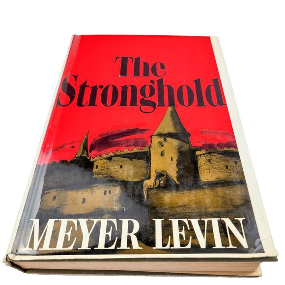 The Stronghold by Meyer Levin WWII Novel 1965 1st Printing Vintage Hardcover - Picture 1 of 4